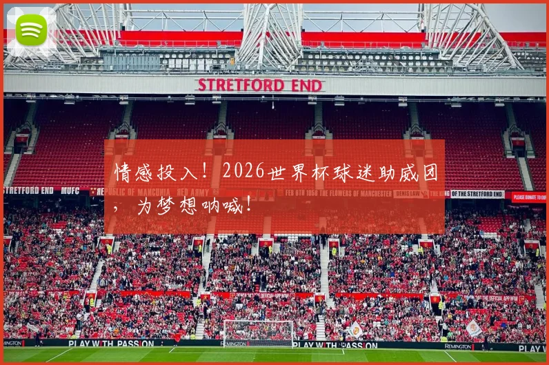 情感投入！2026世界杯球迷助威团，为梦想呐喊！